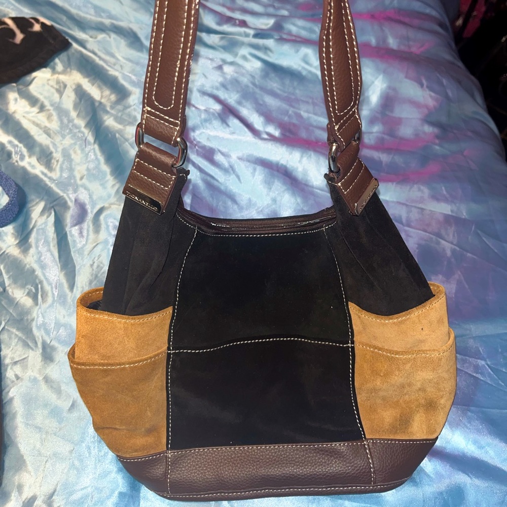 Suede bag 💕